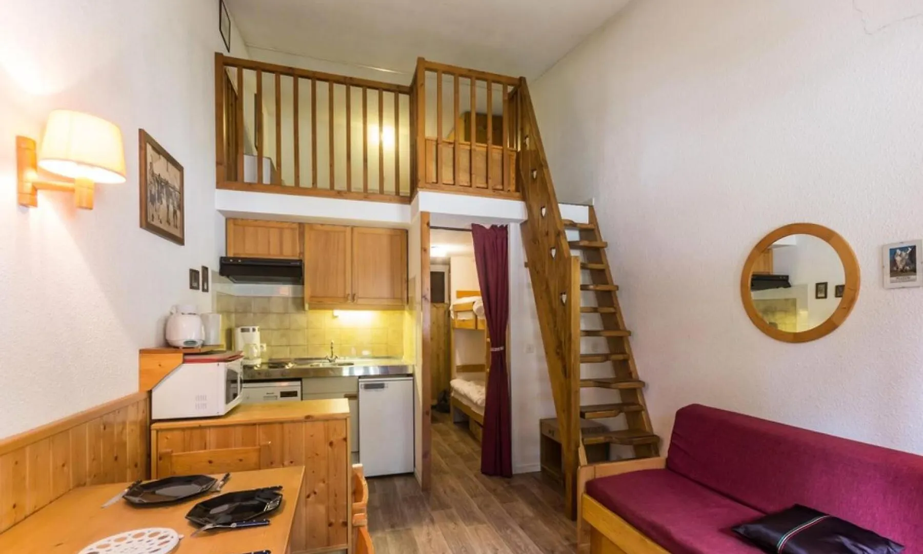 Apartment Residence Bouquetins A - Studio Mezzanine De 35M2 Pour 6 Personnes Mae-7804 Montvalezan